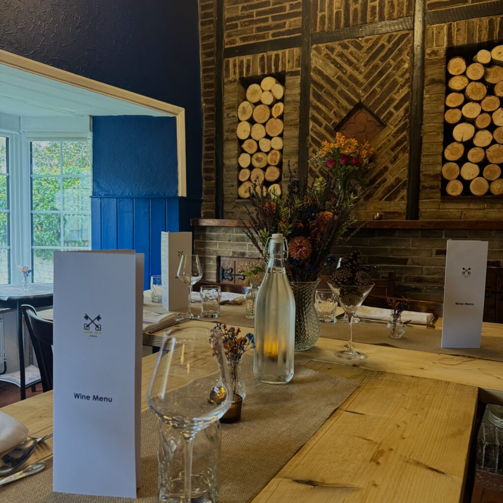 Dining at Cross Keys - A La Carte