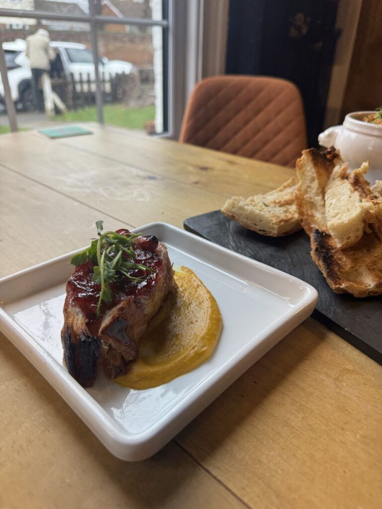 Cambridgeshire restaurant - starters 