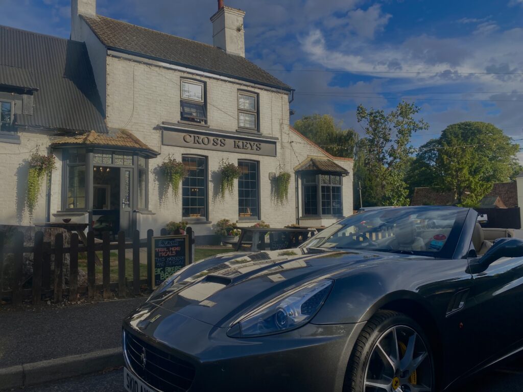 Dining at Cross Keys - With Motorhome stop over